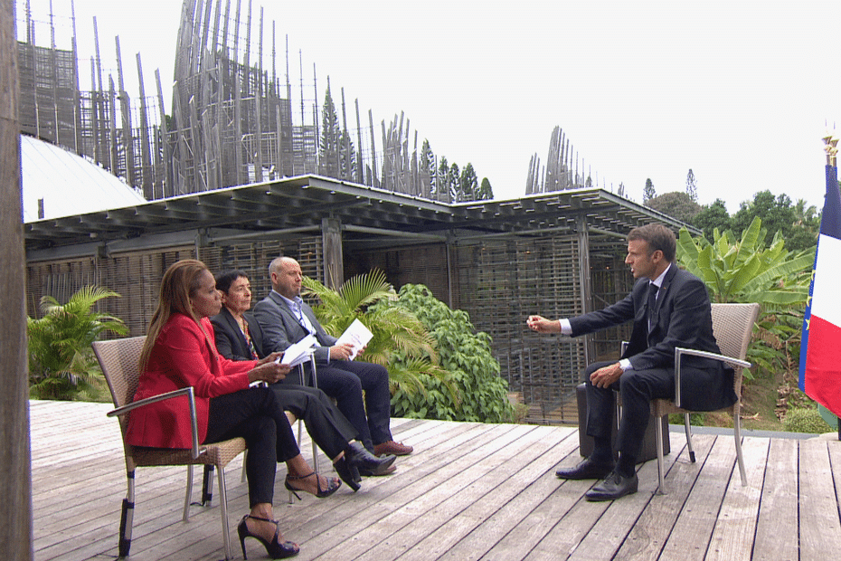 Emmanuel Macron à Nouvelle Calédonie la 1ère Je vais ouvrir des