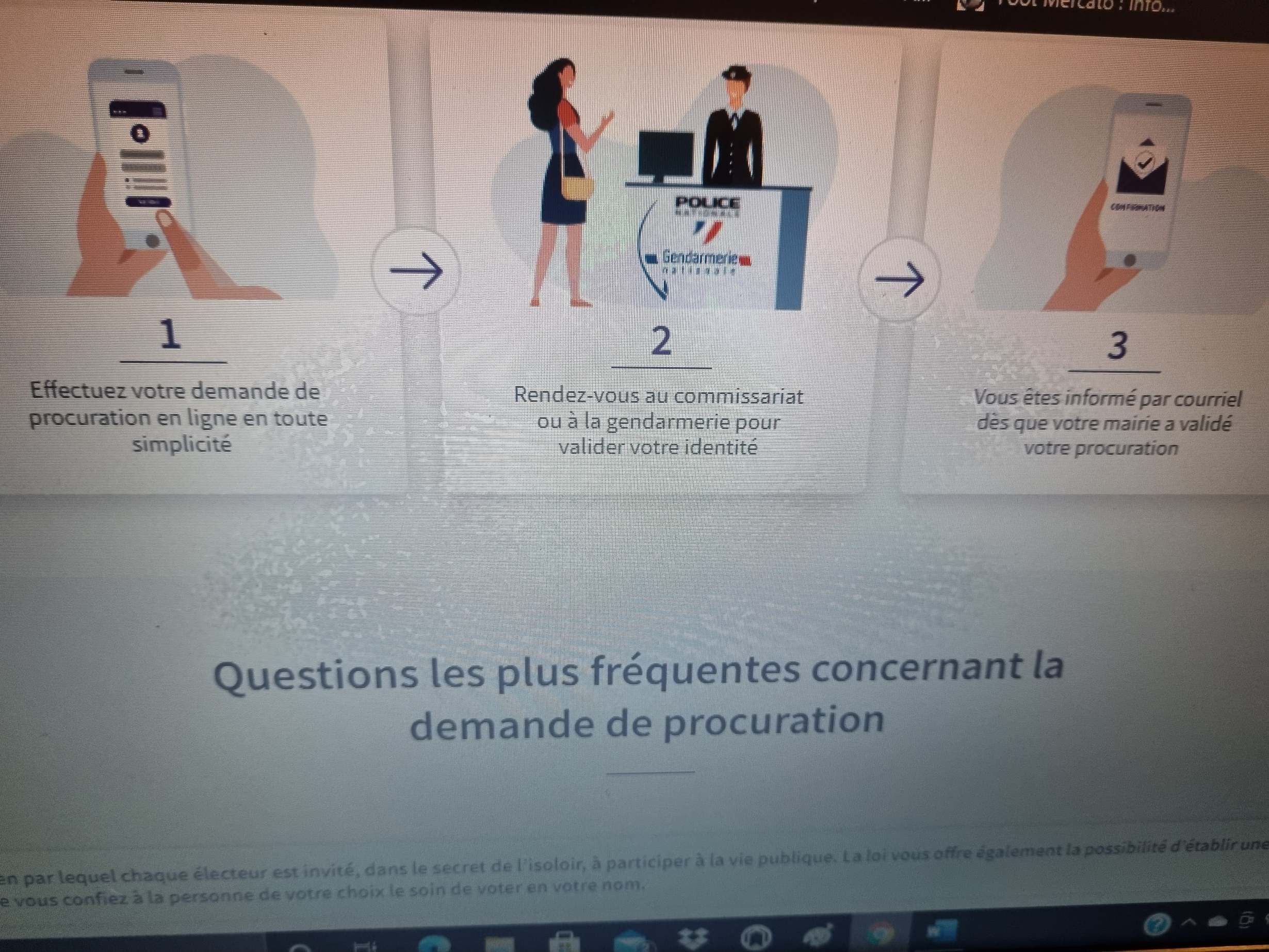 Scrutin Des 20 Et 27 Juin Procuration Mode D Emploi