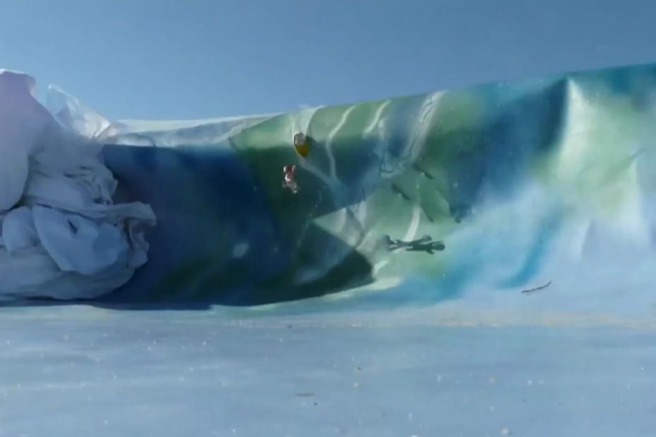 Incroyable Vid O Avec Des Playmobils Sur La Vague Teahupoo