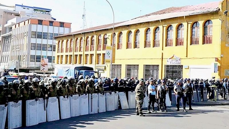 Madagascar Affrontement Des Partisans Du Collectif Des Candidats Avec