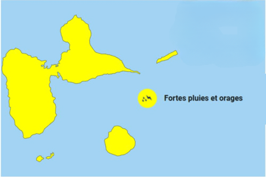 La tempête Philippe s éloignant la Guadeloupe repasse en vigilance jaune