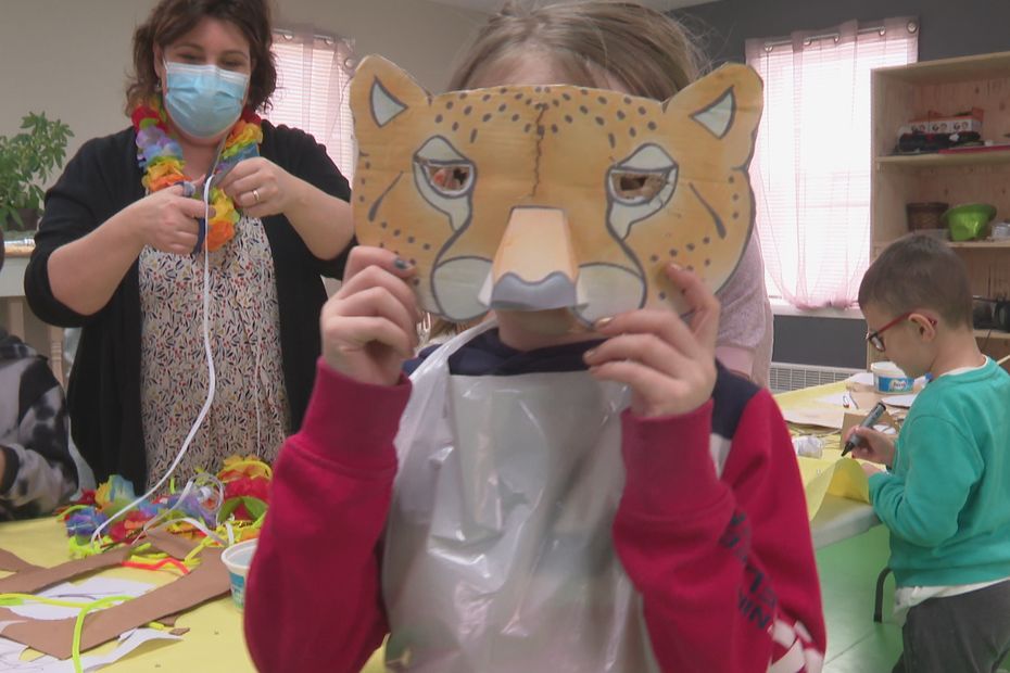 Les enfants de Saint Pierre et Miquelon préparent leur défilé du carnaval