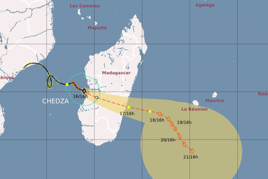 La Forte Temp Te Tropicale Chedza Frappe La C Te Ouest De Madagascar