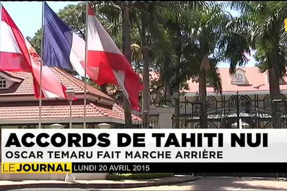 Oscar Temaru Renonce Aux Accords De Tahiti Nui