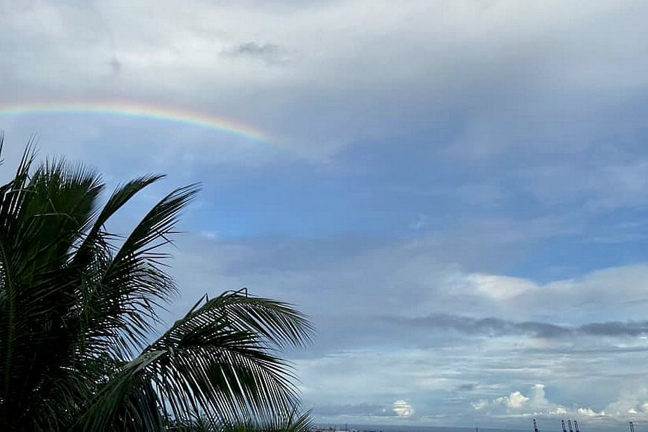 La Réunion 34 C du soleil le matin des averses et des orages l