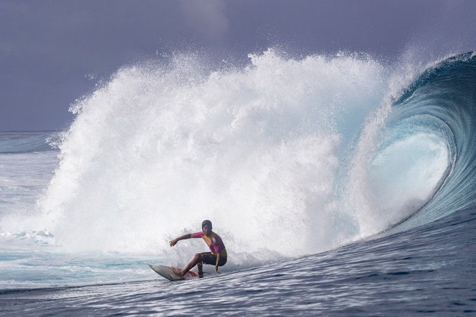 Surf Les Bleus Lancent L Aventure Olympique Sur La Vague Magique De