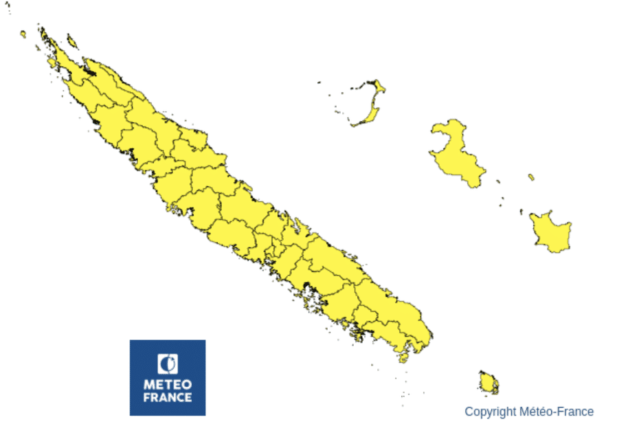 Fortes Pluies Et Orages La Cal Donie Enti Re Reste En Alerte Jaune