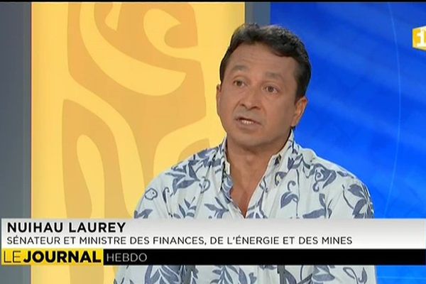 L’invité du journal, Nuihau Laurey, ministre des finances