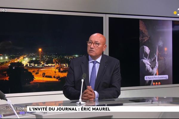 Eric Maurel, procureur général à la Cour d'appel de Basse-Terre