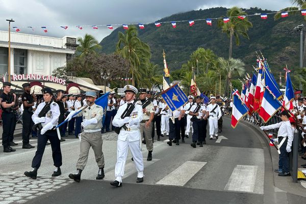 Le défilé du 14 juillet à Saint-Denis