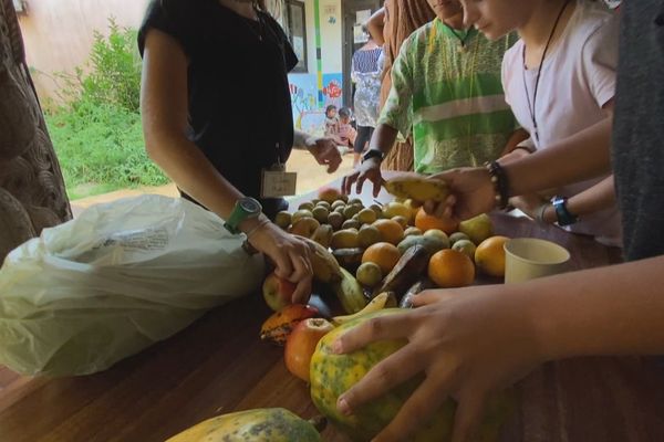 Un atelier culinaire à Wé, à Lifou, pour apprendre les fruits et les saveurs en langue drehu