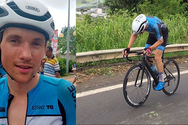 Julian Hellmann (Team Embrace The World, Allemagne), vainqueur de la 3e étape à Trinité 