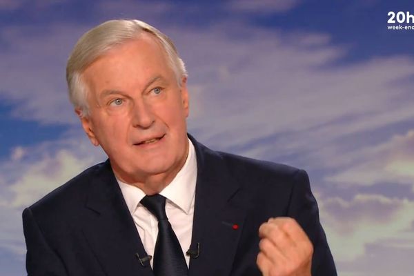 Michel Barnier au 20h de France 2 ce dimanche 22/09/24