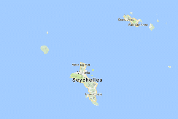 Carte des Seychelles