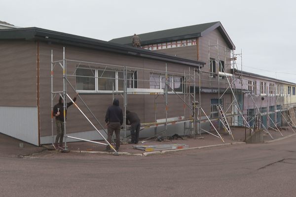 Les travaux de rénovation de la caserne Daguerre se poursuivent.