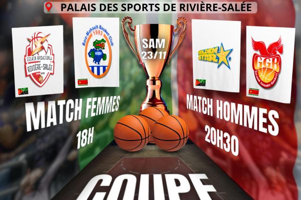 Affiche coupe de France zone Antilles