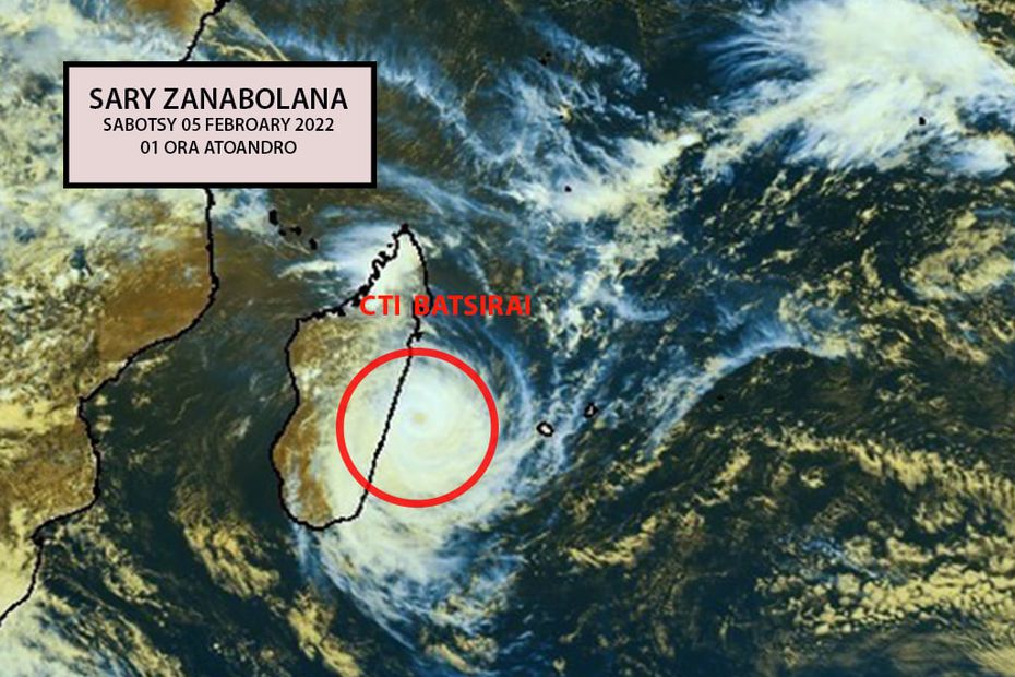 Madagascar Se Prépare à L’arrivée Imminente Du Cyclone Batsirai