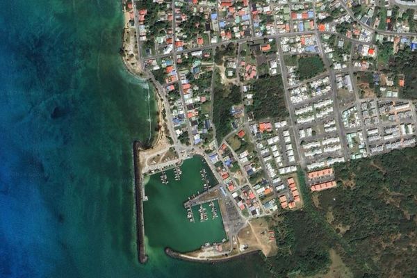 Port de pêche de Port-Louis, en Guadeloupe.