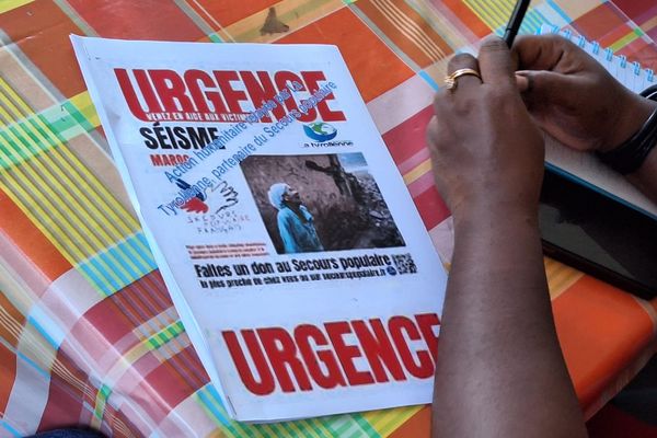 L'association La Tyrolienne et le Secours populaire français de Guadeloupe lancent un appel au don, en faveur des victimes du séisme au Maroc.