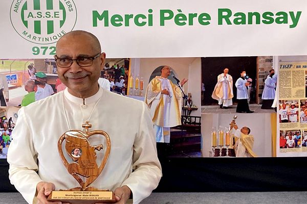 Alain Ransay, évêque de la Guyane