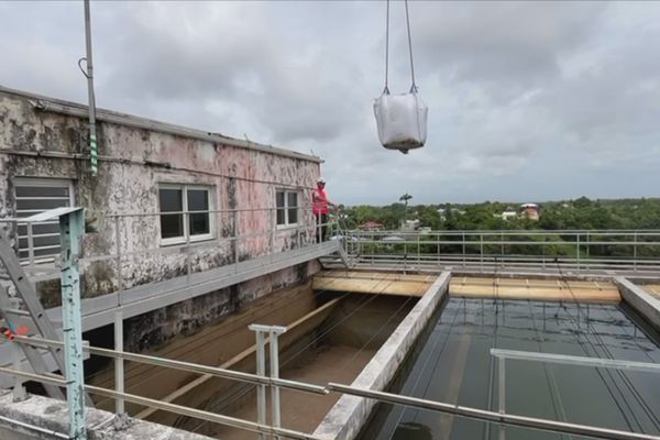 Travaux à l'usine de Deshauteurs, Sainte-Anne