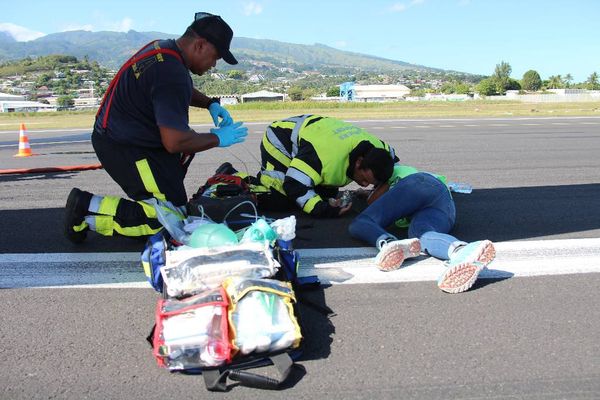 Le plan ORSEC en Polynésie a été déclenché à l’occasion d’un exercice grandeur nature mené mardi matin à l'aéroport de Faaa.