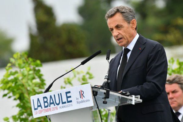 Nicolas Sarkozy a la Baule