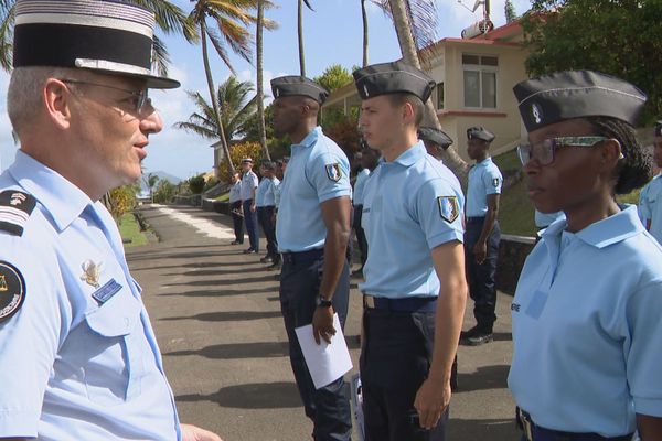 De nouveaux réservistes sont reçus à la gendarmerie (15 juillet 2019)