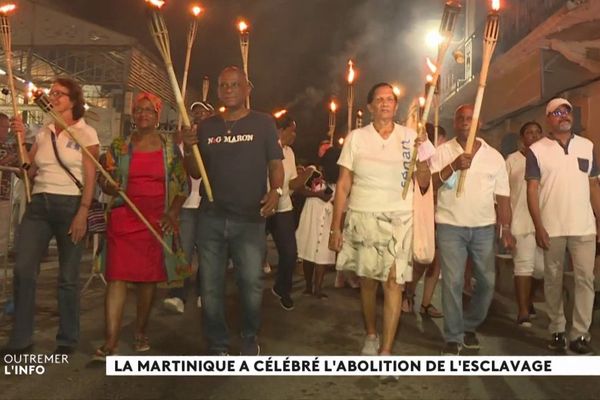 Martinique : célébration abolition esclavage