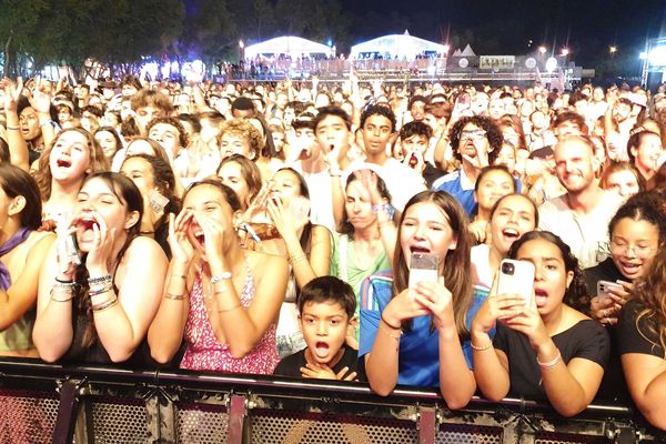 Le public des Francofolies 2024.