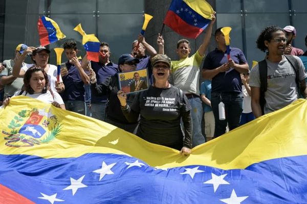 Des opposants au Venezuela