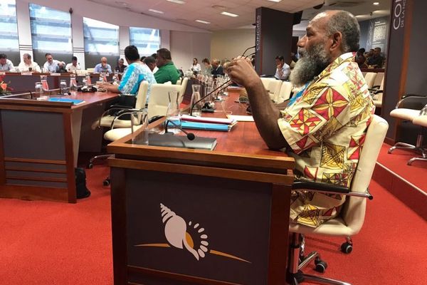 Séance du Congrès spécial usine du Sud, 14 septembre 2020, Charles Washetine