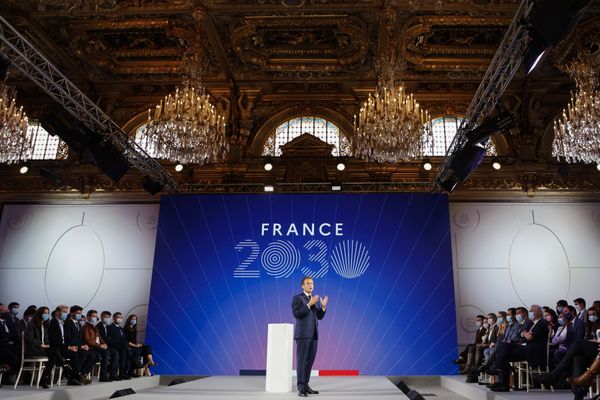 AFP_Emmanuel Macron présentation France 2030_20211012