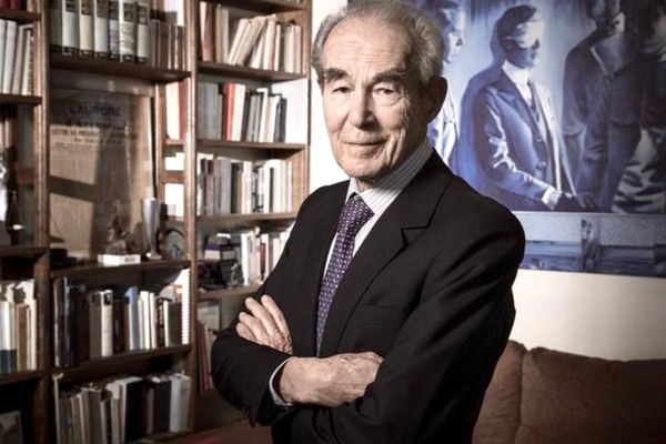 L'ancien ministre de la Justice, Robert Badinter, à Paris, le 19 avril 2018.