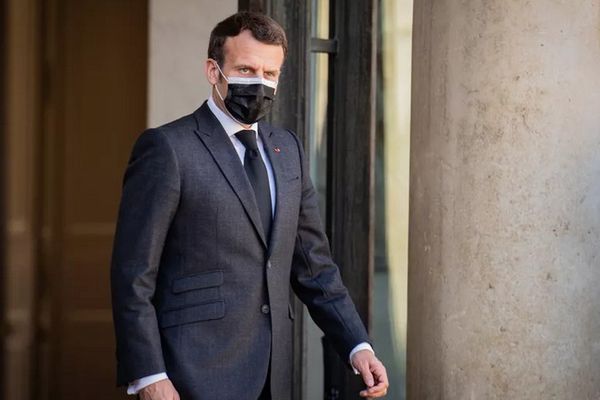 Emmanuel Macron, président de la République française 300321