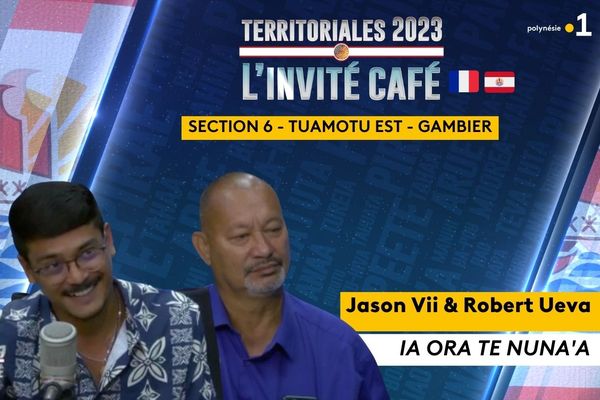 Jason Vii et Robert Ueva - invité café 10/03/23