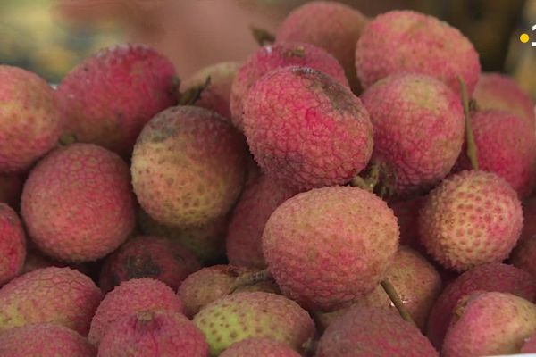 Le litchi,  le fruit populaire de cette année