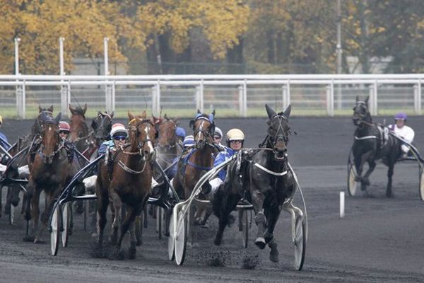 Course à l'hippodrome de Vincennes (photo d'archives). 