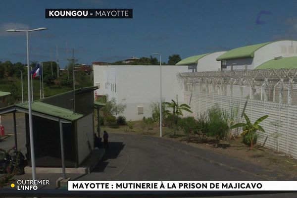 Mutinerie à la prison de Majicavo à Mayotte