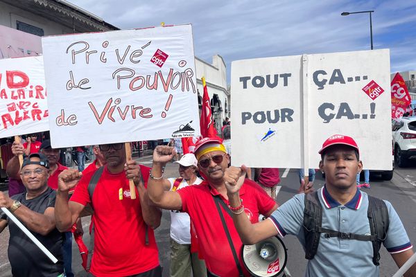 Manifestation du 1er octobre 2024 à Saint-Denis