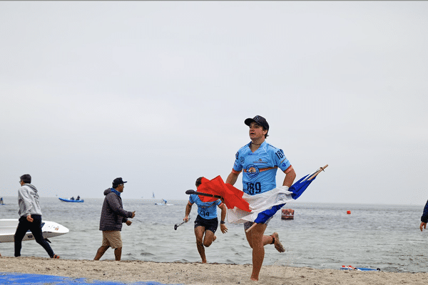 Vaïc Garioud a terminé troisième, dans la catégorie junior aux championnats du monde de stand-up paddle, au Danemark.