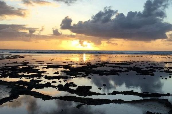 Alo à Futuna au coucher du soleil