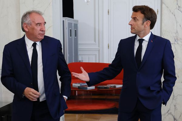 François Bayrou et Emmanuel Macron