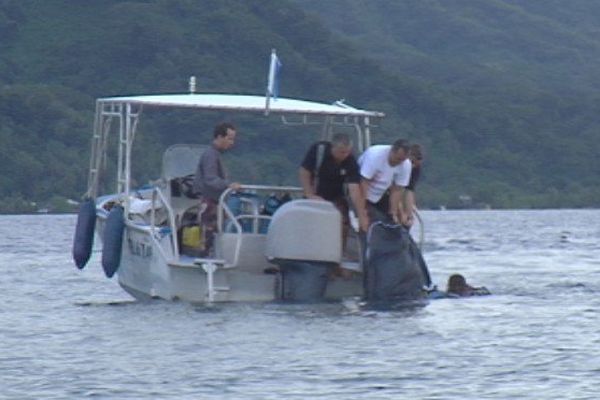 Tahaa : le corps du pêcheur sous-marin récupéré ce matin