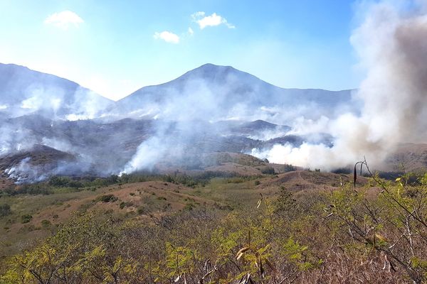 L'incendie de Koumac.