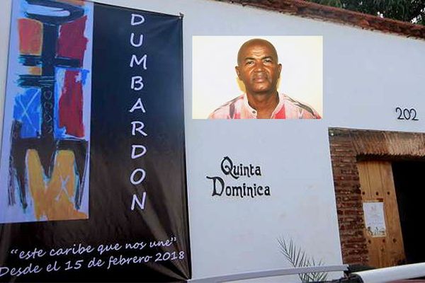 Alain Dumbardon, le peintre martiniquais expose en ce moment à Saint-Domingue