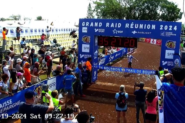 Grand Raid 2024 Louison Coiffet vainqueur du Trail de Bourbon 2024