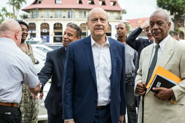 Alain Juppé à Cayenne