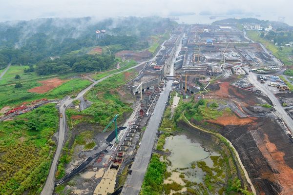 Travaux du canal de Panama