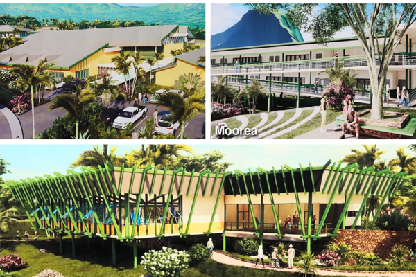 Projet du nouveau lycée de Moorea.